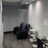 Interior of a modern medical office with chairs